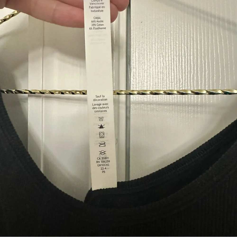 Lululemon Mini Dress Sleeveless Scoop Neck